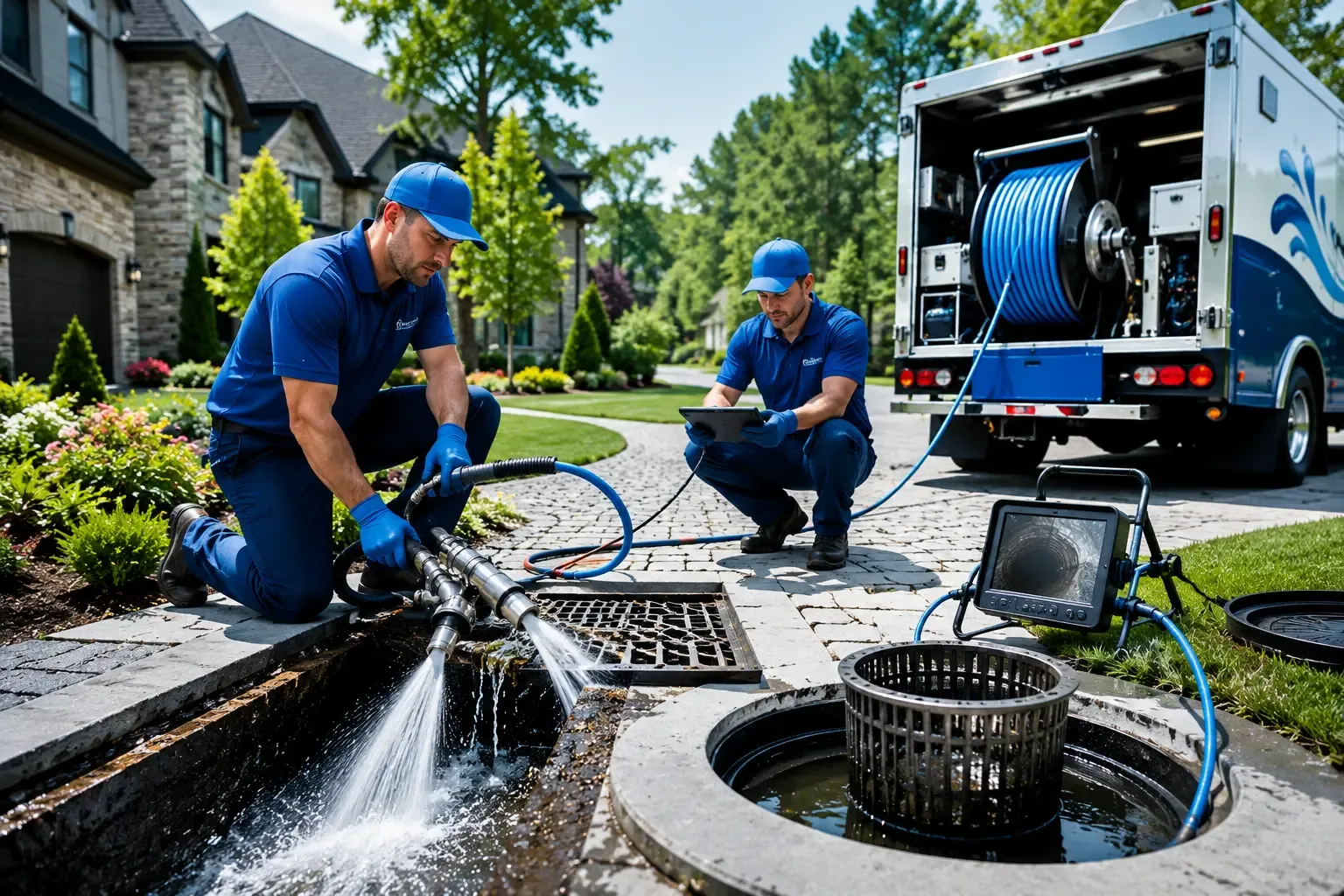 Local outdoor drain cleaning professionals in Yeoman, IN
